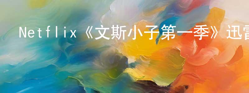 蔡順東發布Netflix《文斯小子第一季》迅雷下載/在線觀看/百度云-犯罪/歷史載-美劇天堂